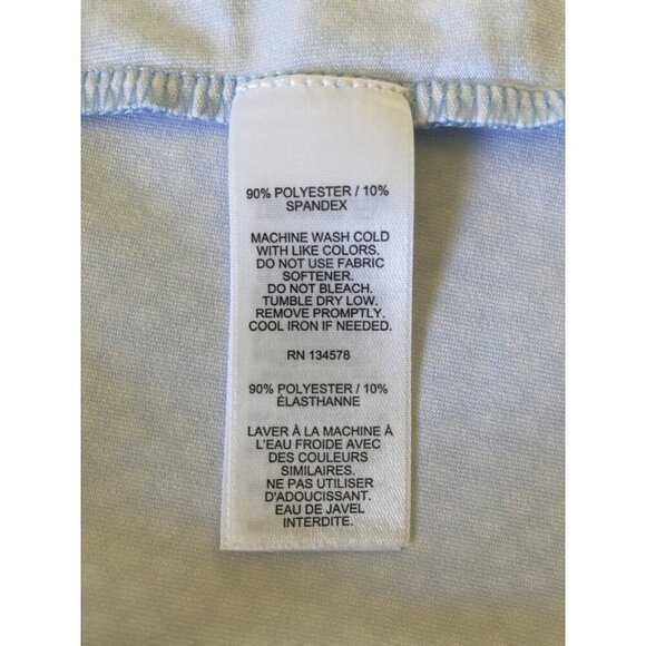 Vineyard Vines Sankaty Swing Dress, Blue White 3/4-Sleeves Women's Size XS - Picture 9 of 9